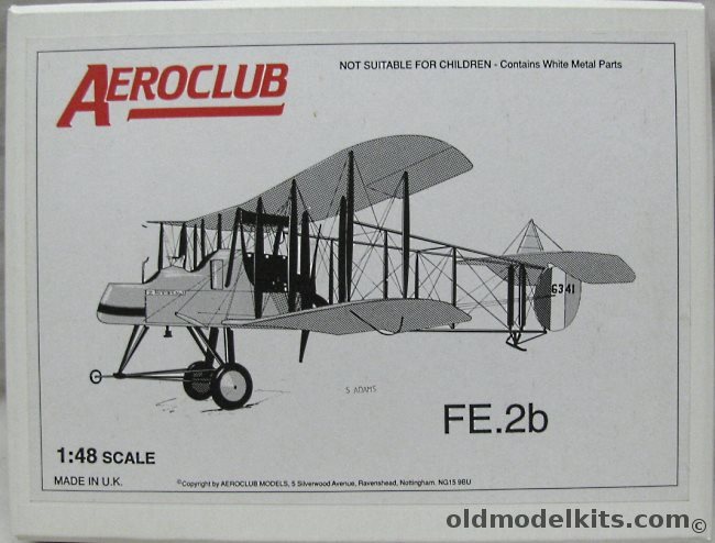 Aeroclub 1/48 FE-2b plastic model kit